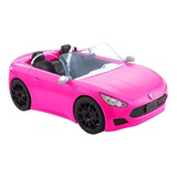 Barbie Carro Conversível 2 Lugares Rosa 33cm Mattel Hbt92