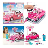 Barbie Carro Salão Automóvel Rosa Lava Rápido Mattel Ckp80