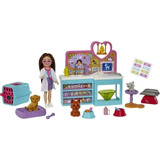 Barbie Chelsea Loja Pet Veterinária Lançamento Mattel