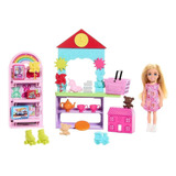 Barbie Chelsea Playset Loja De Brinquedos