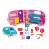 Barbie Conjunto Trailler E Boneca Chelsea - Mattel Fxg90