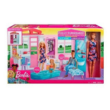 Barbie Doll House Magic World Pink