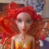 Barbie Fairytopia Fadinha Solar. Sunburst Magia Arco-iris 