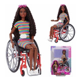 Barbie Fashionista Cadeirante Mattel Pronta Entrega