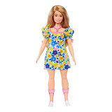 Barbie Fashionistas 208 Petite Síndrome De Down Órteses Sj