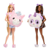 Barbie Malibu E Brooklyn Cutie Reveal Festa Do Pijama Mattel