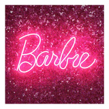 Barbie Neon Led Escrita Marca Painel