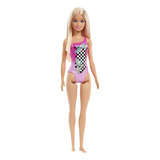 Barbie Praia Cabelo Loiro Hdc50 -