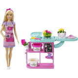 Barbie Profissões Loja De Flores Mattel