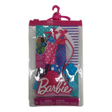 Barbie Roupinhas Fashionista Vestido,bolsa E Rasteira