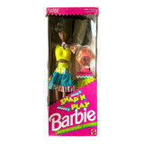 Barbie Snap´n Play Antiga 1991 Negra