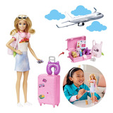 Barbie Viajante Explorar E Descobrir C/