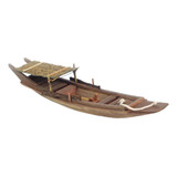 Barco À Vela De Canoa Miniatura