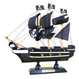 Barco Caravela Pirata 19 Cm Madeira