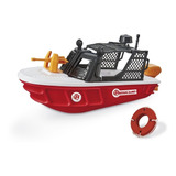  Barco De Brinquedo Rescue Team Resgate Bombeiro Usual