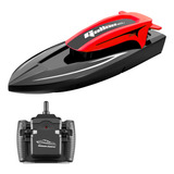 Barco De Controle Remoto Boat Speed Dual Motor Led Boat With