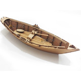 Barco Dory - Kit 39 Cm  P/montar   Puzzle 3d Cortado A Laser