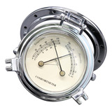 Barco Rv Redondo Vintage Umidade Temperatura Medidor Calibre