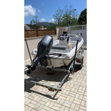Barco Way Boat Wsd Bay 160 + Carreta Rodoviaria