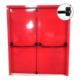 Barra Anti Panico Push Porta Dupla 2,67 Mt X 1,60 Mt