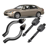 Barra Axial + Terminal Direção Accord 2003 2004 05 2006 2007