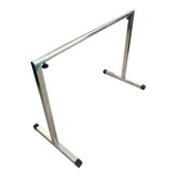 Barra Ballet Móvel Alongamento Aço Inox Resistente Elegante