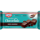 Barra Cobertura Chocolate Meio Amargo Dr. Oetker 1,01kg