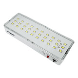 Barra De Led Luminária Emergência 1w 6000k Bivolt Avant Cor Branco 110v/220v