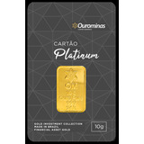 Barra De Ouro 10g Teor 999-24k Com Certificado