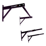 Barra Fixa 40cm Inteira Musculação + Paralela Dip De Parede