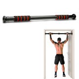 Barra Fixa De Porta P/ Musculação Braço Ajustável 63 A 96 Cm