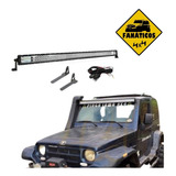 Barra Led 50 Pol 133cm Reta 7d 684w + C+ S/troller Anti-2014