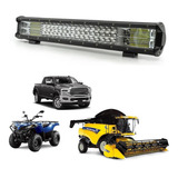 Barra Led 96 7d 288w Farol Auxiliar Milha Off Road 4x4