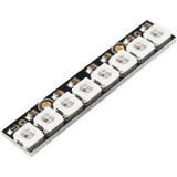 Barra Led Endereçável Ws2812 8 Bits Rbg