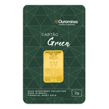 Barra Ouro 2g Com Certificado De Garantia