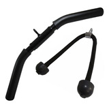 Barra Puxador 50 Cm Com Giro E Puxador Corda Triceps Biceps