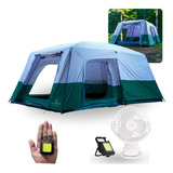 Barraca 12 Pessoas Family Titan 2000mm+ Ventilador+ Lanterna