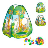 Barraca Cabana Infantil Zoo Casinha Com