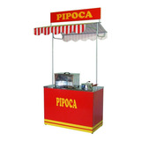 Barraca De Pipoca Modelo Novo- Buffet + Brinde Panela Pipoca