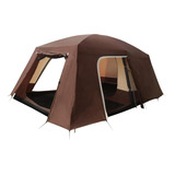 Barraca Family Titan 12 Pessoas Dois Ambientes (6+6) 2 Portas 4 Janelas 460 X 300 Cm Guepardo