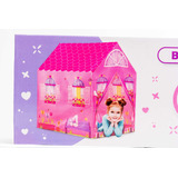 Barraca Infantil Dobravel Minha Casinha Rosa Menina Toca