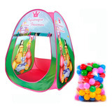 Barraca Infantil Tenda Cabaninha Presente Dobrável+ Bolinhas