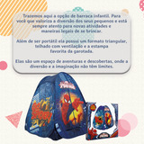 Barraca Tenda Cabana Casinha Menino Spider Man Pop Up Azul