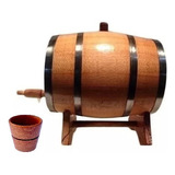 Barril | Corote De Carvalho 3 Litros P/ Cachaça + Brinde