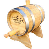 Barril Carvalho Tonel Corote 1 Litro Cachaça Personalizado 