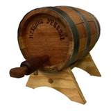 Barril Corote Amburana 1 Litro Tonel Artesanal Cachaça