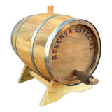 Barril Corote Carvalho 5 Litros Pinga Cachaça Whisky Vinho 