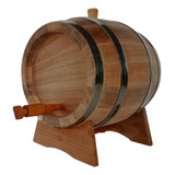 Barril De Carvalho Para Cachaça De 3 L + Copinho De Brinde