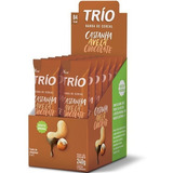 Barrinha Cereais Trio Avelã Castanha Chocolate Display 12und
