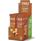 Barrinha Cereais Trio Avelã Castanha Chocolate Display 12und